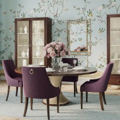 Stanton Round Dining Table, Ethan Allen, 達森家居