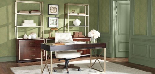 Archer Modern Desk, Ethan Allen, 達森家居