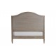 Clermont Bed with Arched Wooden Headboard