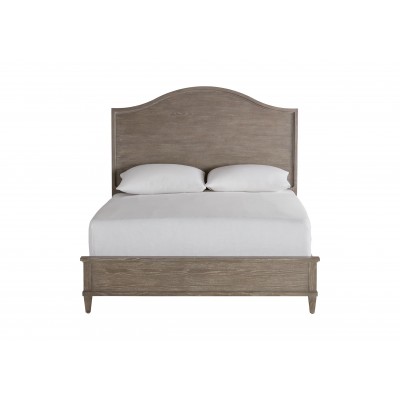 Clermont Bed with Arched Wooden Headboard