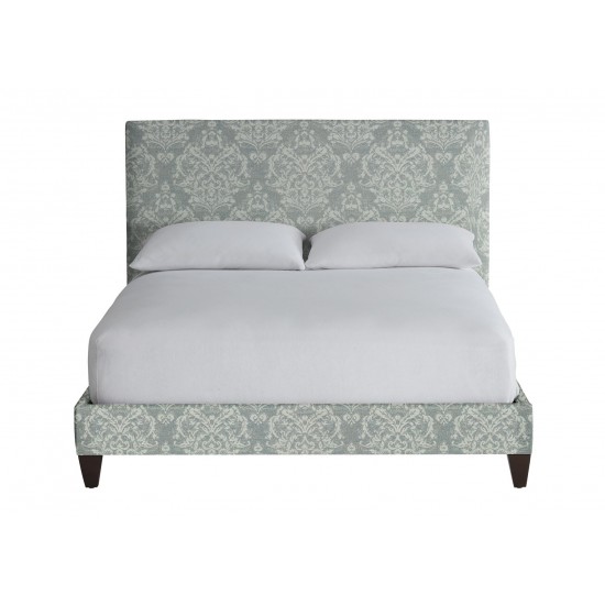 Elsen Custom Upholstered Bed with Low Headboard