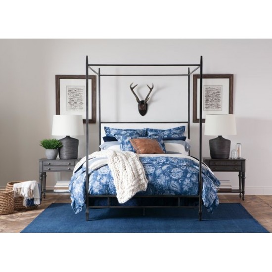 Lincoln Upholstered Poster Bed