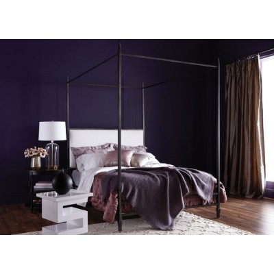 Lincoln Upholstered Poster Bed