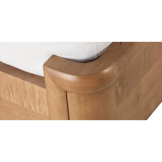 Asheville Curved Bed