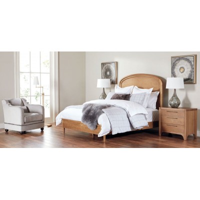 Asheville Curved Bed