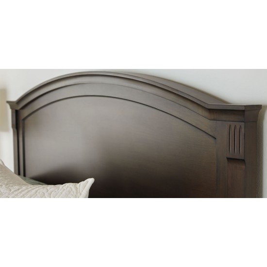 Clayten Bed with Tall Footboard