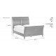 Paeton Sleigh Bed
