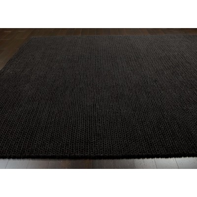 Braided Choti Rug, Black