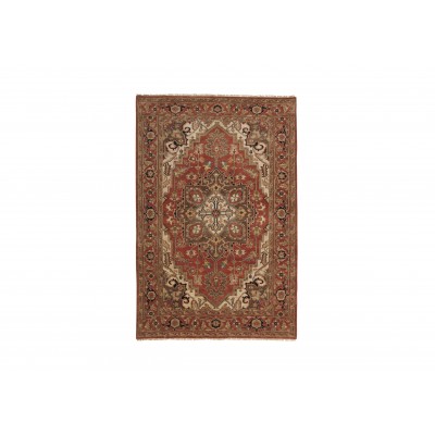 Heriz Rug, Rust/Rust