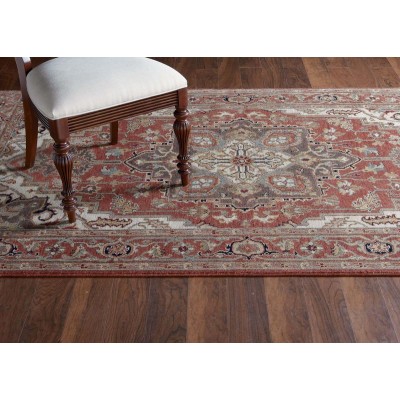 Heriz Rug, Rust/Rust