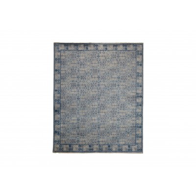 Khotan Rug, Gray/Blue