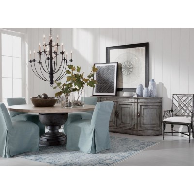 Khotan Rug, Gray/Blue