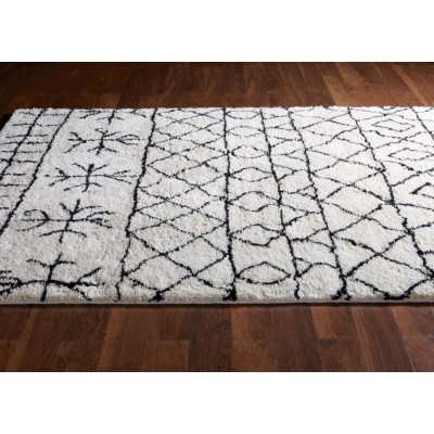 Primal Rug, Ivory/Black Primal Rug, Ivory/Black