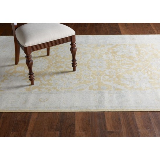 Sultanabad Rug, Gold/Gray