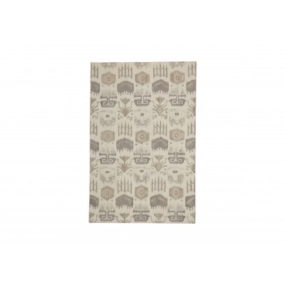 Tribal Mosaic Rug, Ivory/Multi