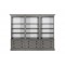 Villa Triple File Bookcase