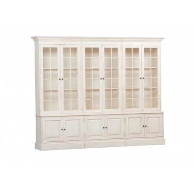 Villa Triple Library Bookcase