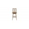 Benham Swivel Barstool, Wood Seat