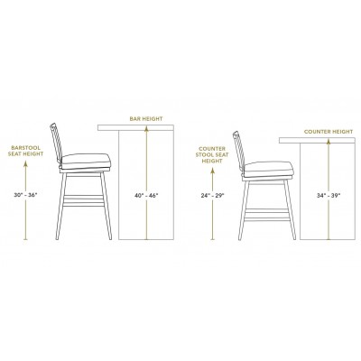 Cyra Swivel Counter Stool