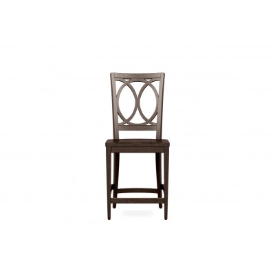 Cyra Wood-Seat Counter Stool