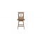 Cyra Wood-Seat Swivel Counter Stool