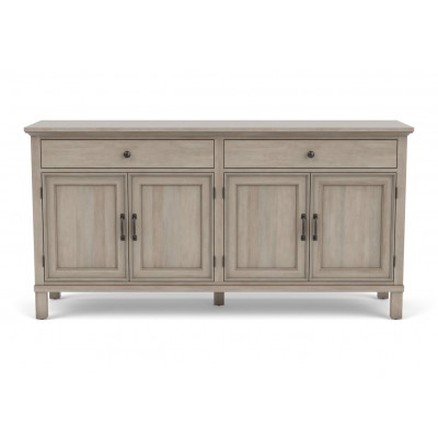 Custom Four-Door Buffet with Drawer
