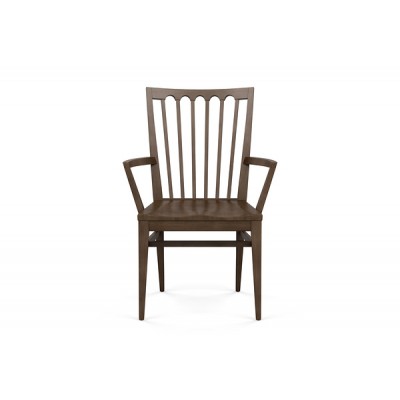 Benham Wood-Seat Armchair 貝納姆扶手餐椅(座墊木頭)