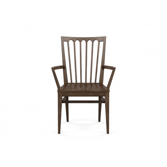 Benham Wood-Seat Armchair 貝納姆扶手餐椅(座墊木頭)