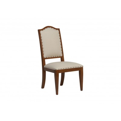 Hayden Tapered-Leg Side Chair (Serpentine Back)
