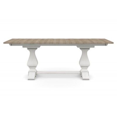 Cameron Extension Rustic Dining Table 卡麥梅倫延展仿古餐桌