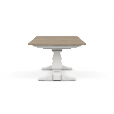 Cameron Extension Rustic Dining Table 卡麥梅倫延展仿古餐桌