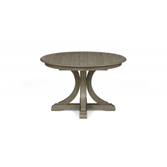 Corin Rough Sawn Round Extension Dining Table
