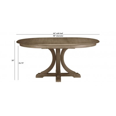 Corin Round Extension Dining Table  