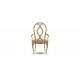 Aelin Wood-Seat Dining Armchair