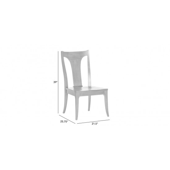 Artemis Wood-Seat Dining Side Chair