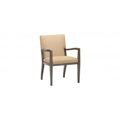 Winslet Exposed Wood Dining Arm Chair
