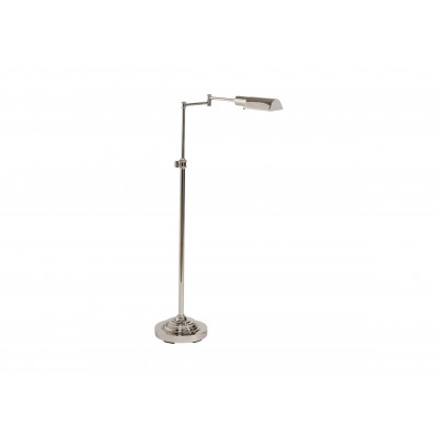 Nickel Pharmacy Floor Lamp