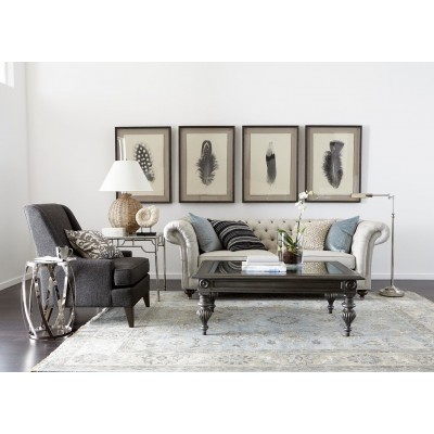 Nickel Pharmacy Floor Lamp