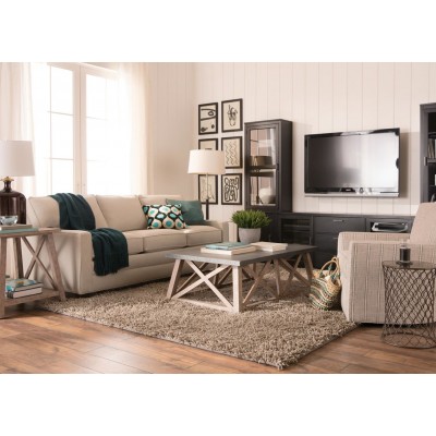 Ridgefield Nickel Floor Lamp