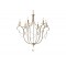 Cali Aged Silver Chandelier