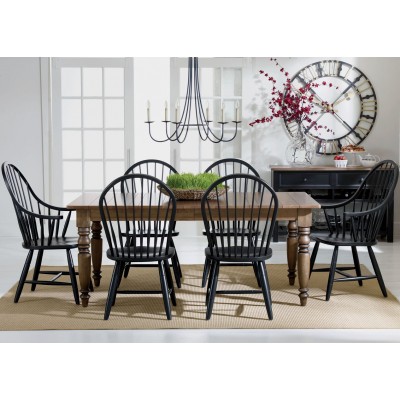 Six Light Iron Chandelier