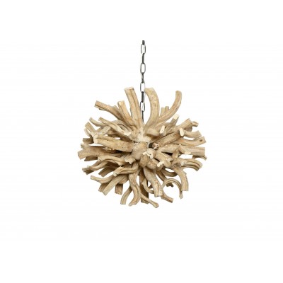 Small Minetto Wood Pendant