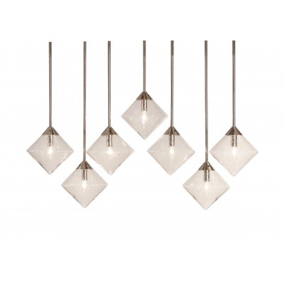 Tallie Glass Bulb Chandelier