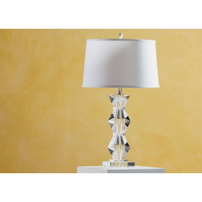 Geometric Crystal Table Lamp