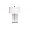 Rectangular Glass Table Lamp