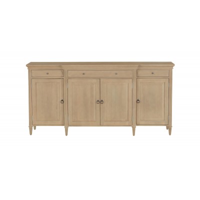 Davos Four-Door Wood Buffet with Breakfront Detail