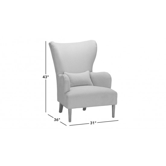 Alarik Modern Wing Chair