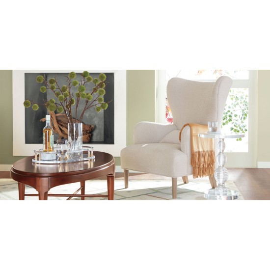 Alarik Modern Wing Chair