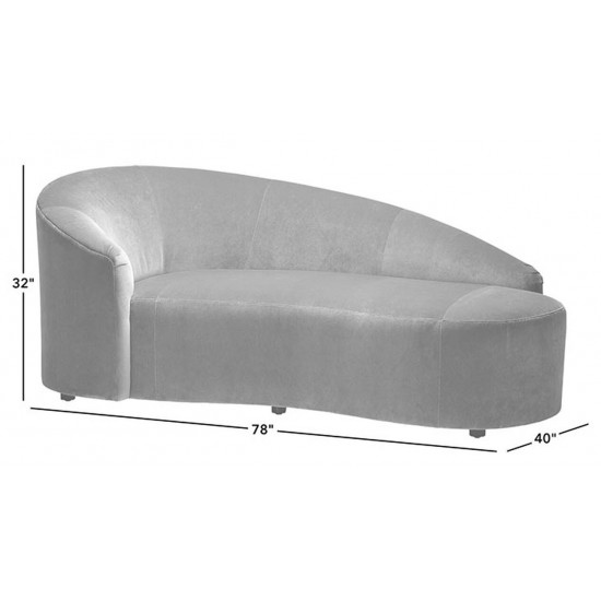 Calista Curved Chaise