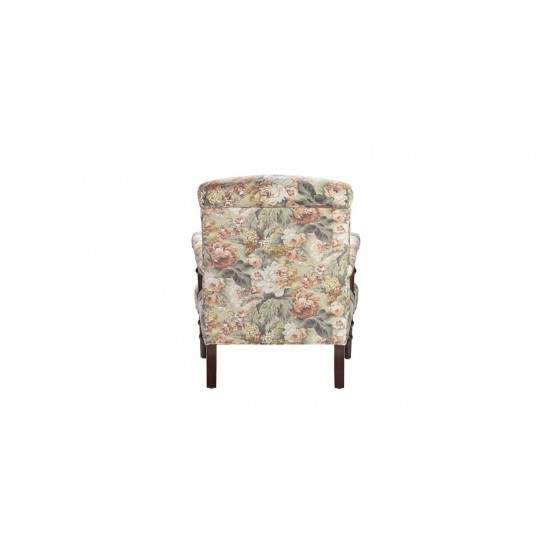Chamberlain Scroll-Back Accent Chair